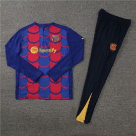 Sudadera de Entrenamiento Barcelona 2024/2025 Kit Rojo/Azul