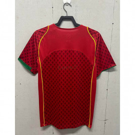 Camiseta Portugal 1ª Equipación Retro 2004