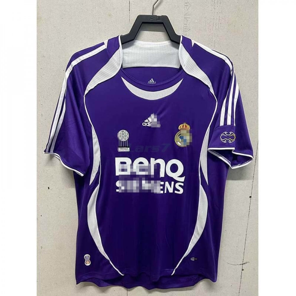 Camiseta Real Madrid 2ª Equipación Retro 2006/07