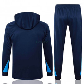 Sudadera de Entrenamiento Chelsea FC 2024/2025 Con Capucha Azul Marino