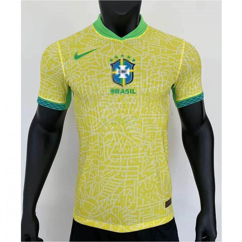 Camiseta Brasil 1ª Equipación 2024 (EDICIÓN JUGADOR)