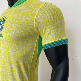 Camiseta Brasil 1ª Equipación 2024 (EDICIÓN JUGADOR)