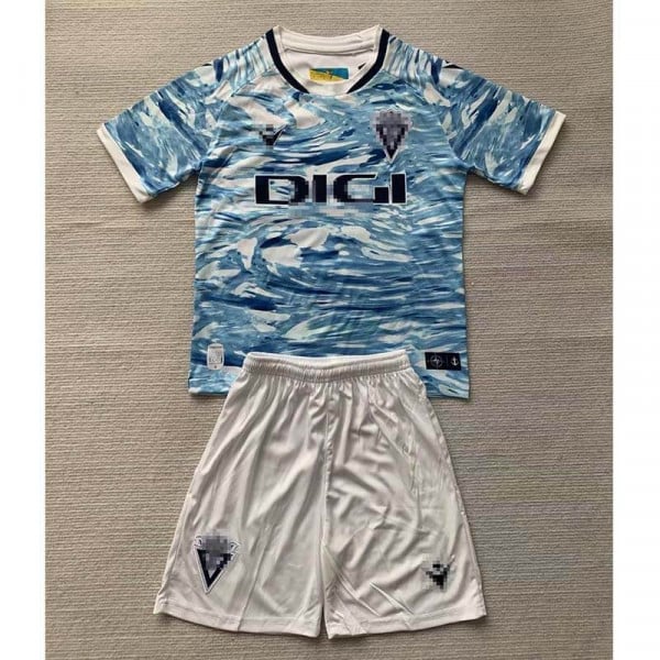 Camiseta Cádiz CF 2024/2025 Especial Edición Niño Kit Azul/Blanco
