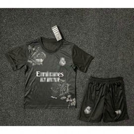 Camiseta De Portero Real Madrid 4ª Equipación 2023/2024 Niño Kit Negro