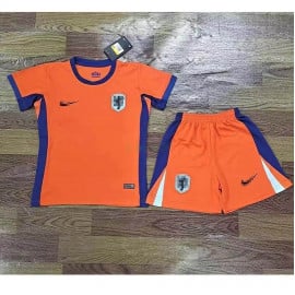 Camiseta Holanda 1ª Equipación 2024 Niño Kit