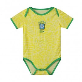 Camiseta Brasil 1ª Equipación 2024 Baby