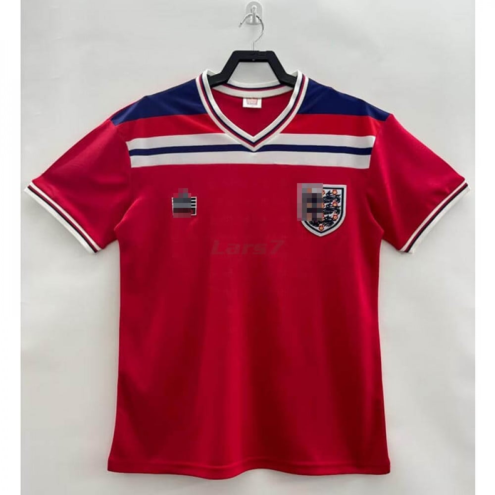 Camiseta Inglaterra 2ª Equipación Retro 1982