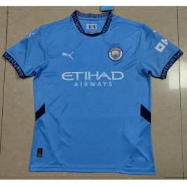 Camiseta Manchester City 2024/2025 Azul/Negro