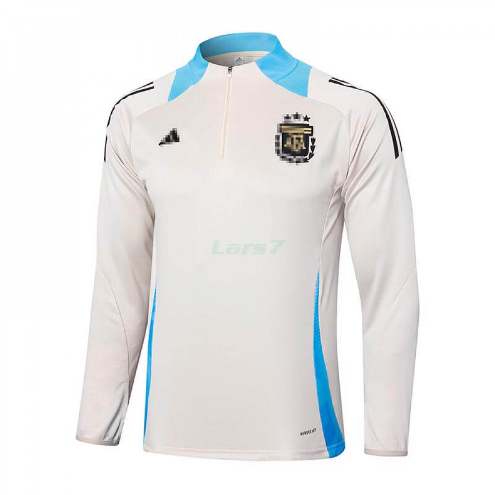 Sudadera de Entrenamiento Argentina 2024 Beige/Azul