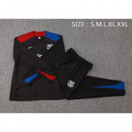 Sudadera de Entrenamiento Barcelona 2024/2025 Negro/Rojo/Azul