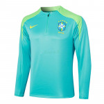 Sudadera de Entrenamiento Brasil 2024 Verde