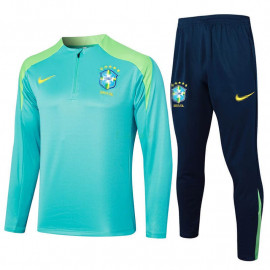 Sudadera de Entrenamiento Brasil 2024 Verde