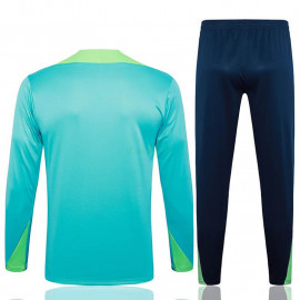 Sudadera de Entrenamiento Brasil 2024 Kit Verde