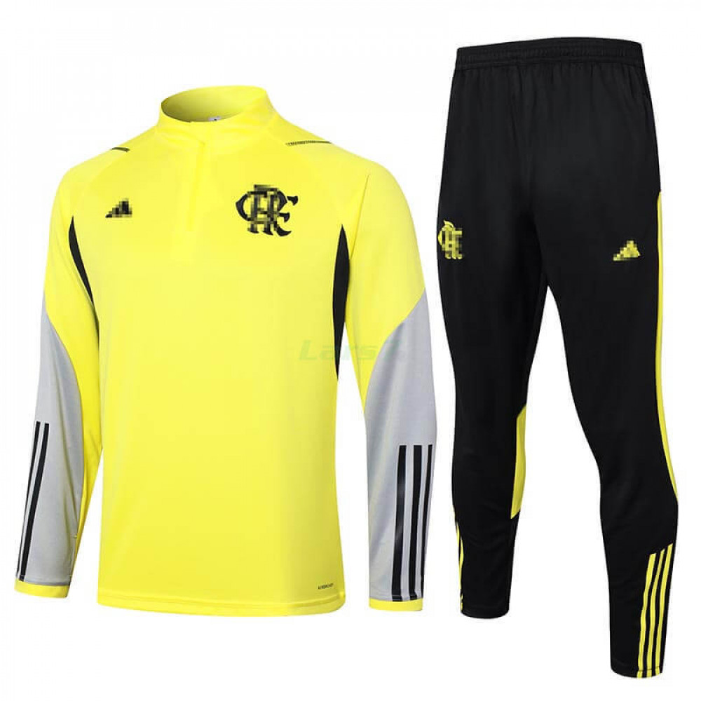 Sudadera De Entrenamiento Flamengo 2024/2025 Kit Amarillo