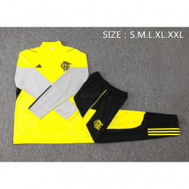 Sudadera De Entrenamiento Flamengo 2024/2025 Kit Amarillo