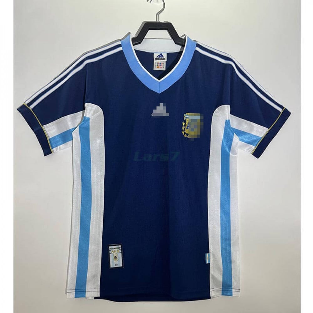 Camiseta Argentina 2ª Equipación Retro 1998