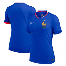 Camiseta Francia 1ª Equipación 2024 Mujer