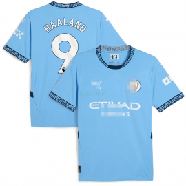Camiseta Haaland 9 Manchester City Primera Equipación 2024/2025
