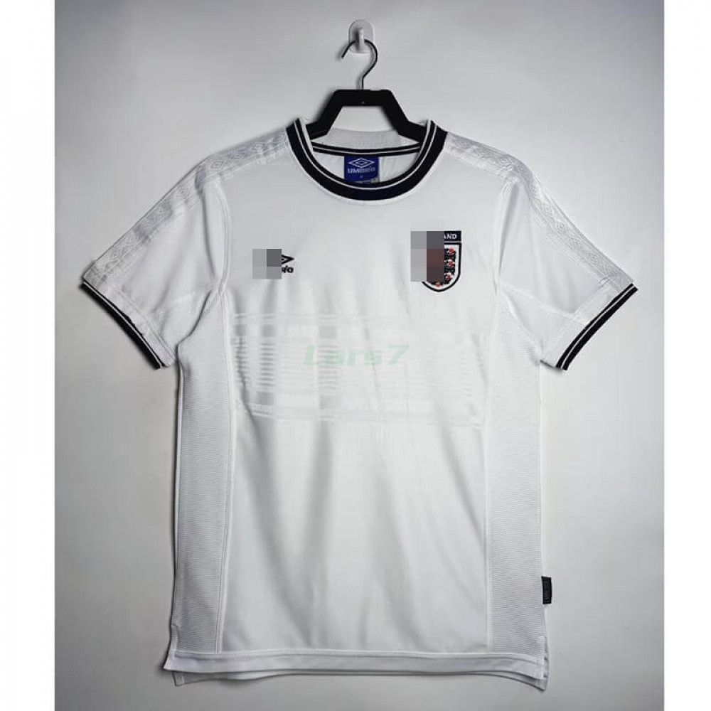 Camiseta Inglaterra 1ª Equipación Retro 2000
