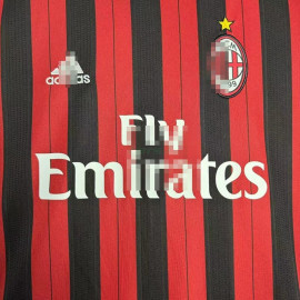 Camiseta AC Mlian 1ª Equipación Retro 2013/14 ML