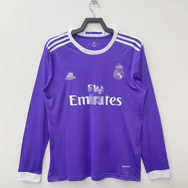 Camiseta Real Madrid 2ª Equipación Retro 16/17 ML