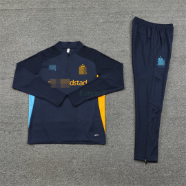 Sudadera de Entrenamiento Olympique Marsella 2024/2025 Kit Azul Marino