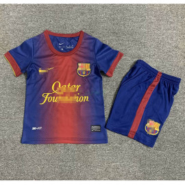Camiseta Barcelona 1ª Equipación Retro 2012/13 Niño Kit