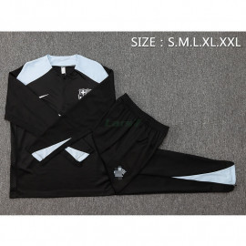 Sudadera De Entrenamiento Barcelona 2024/2025 Kit Negro/Gris