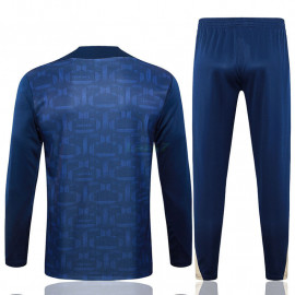 Sudadera De Entrenamiento Barcelona 2024/2025 Niño Kit Azul Oscuro