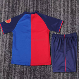 Camiseta Barcelona 1ª Equipación Retro 1999/2000 Niño Kit
