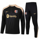 Sudadera De Entrenamiento Barcelona 2024/2025 Kit Negro/Amarillo