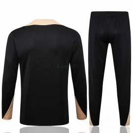 Sudadera De Entrenamiento Barcelona 2024/2025 Kit Negro/Amarillo