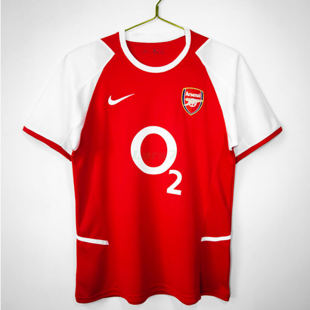 Camiseta Arsenal 1ª Equipación Retro 03/04