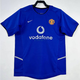 Camiseta Manchester United 3ª Equipación Retro 2002/03