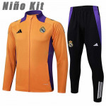 Chandal Real Madrid 2024/2025 Niño Naranja