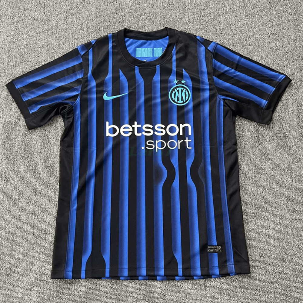 Camiseta Inter de Milan 2025/2026 Azul/Negro