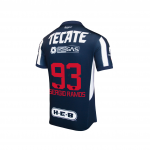 Camiseta Sergio Ramos 93 Monterrey 1ª Equipación 2024/2025 Azul/Blanco