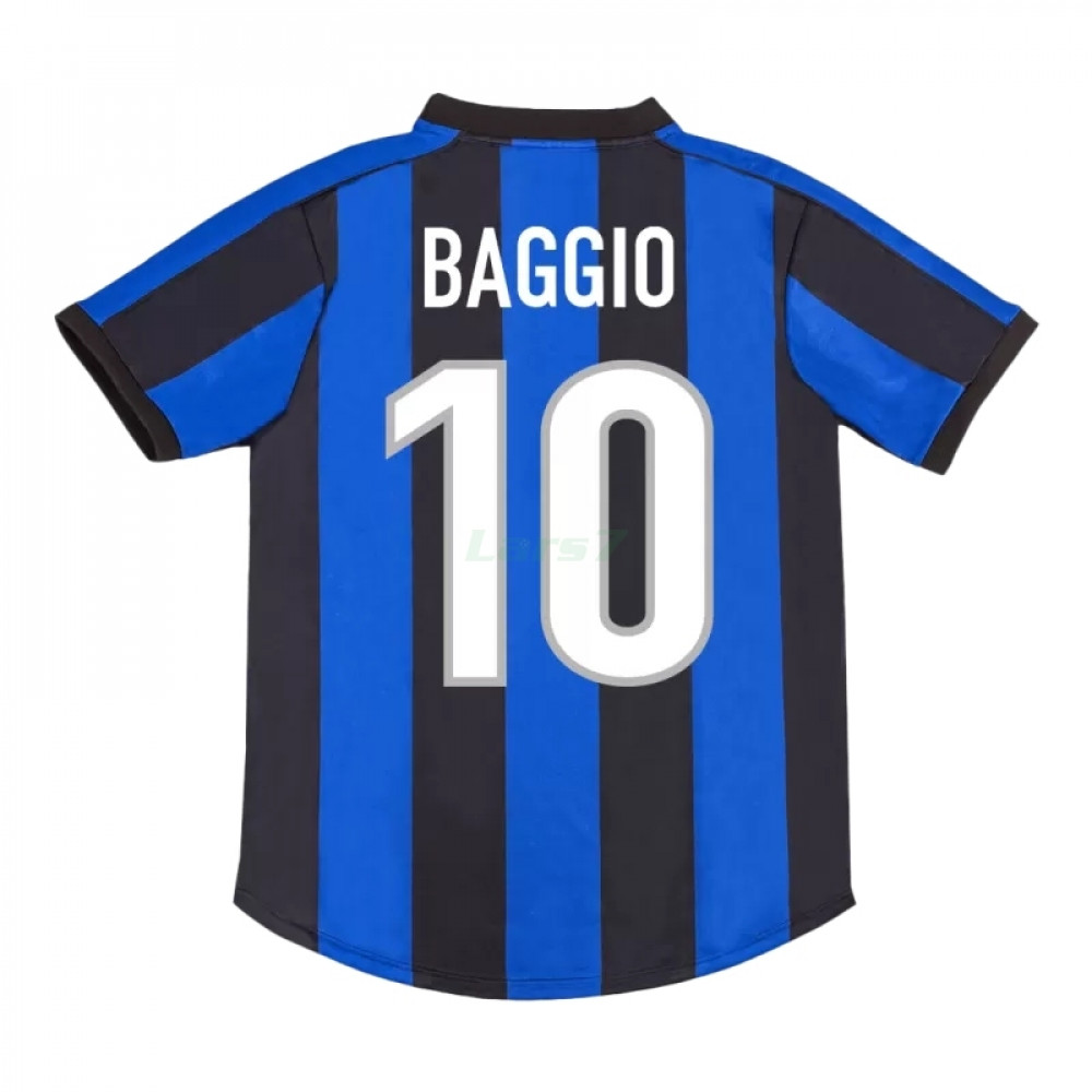Camiseta BAGGIO 10 Inter de Milan 1ª Equipación Retro 1999/00