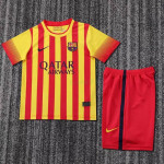 Camiseta Barcelona 2ª Equipación Retro 13/14 Niño Kit