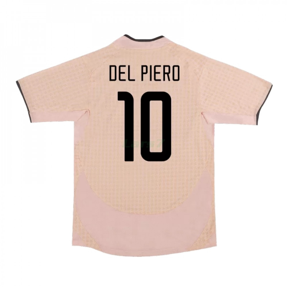 Camiseta DEL PIERO 10 Juventus 2ª Equipación Retro 2003/04