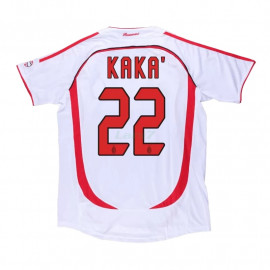Camiseta KAKA＇22 AC Milan 2ª Equipación Retro 2006/07