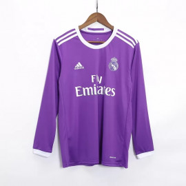 Camiseta KROOS 8 Real Madrid 2ª Equipación Retro 2016/17 ML