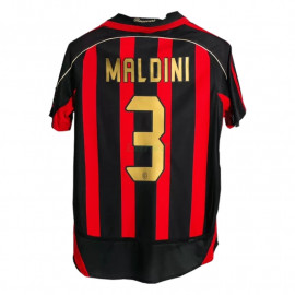 Camiseta MALDINI 3 AC Milan 1ª Equipación Retro 2006/07