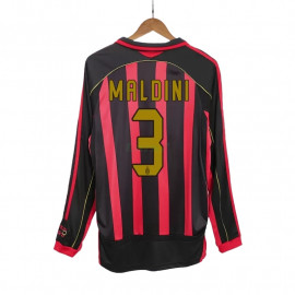 Camiseta MALDINI 3 AC Milan 1ª Equipación Retro 2006/07 ML
