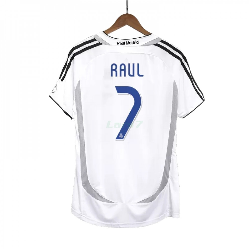 Camiseta RAUL 7 Real Madrid 1ª Equipación Retro 2006/07