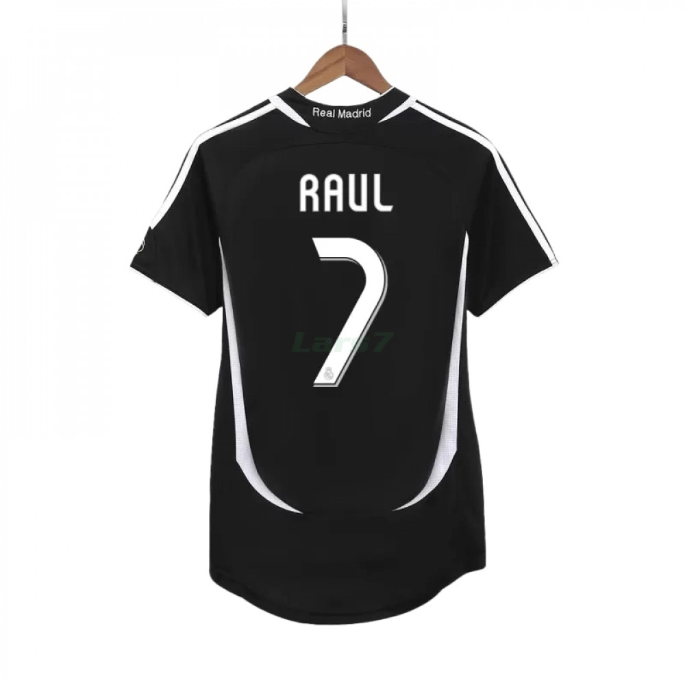 Camiseta RAUL 7 Real Madrid 2ª Equipación Retro 2006/07