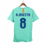 Camiseta A.INIESTA 8 Barcelona 2ª Equipación Retro 2010/11