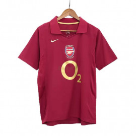 Camiseta BERGKAMP 10 Arsenal 1ª Equipación Retro 2005/06