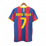 Camiseta DAVID VILLA 7 Barcelona 1ª Equipación Retro 2010/11