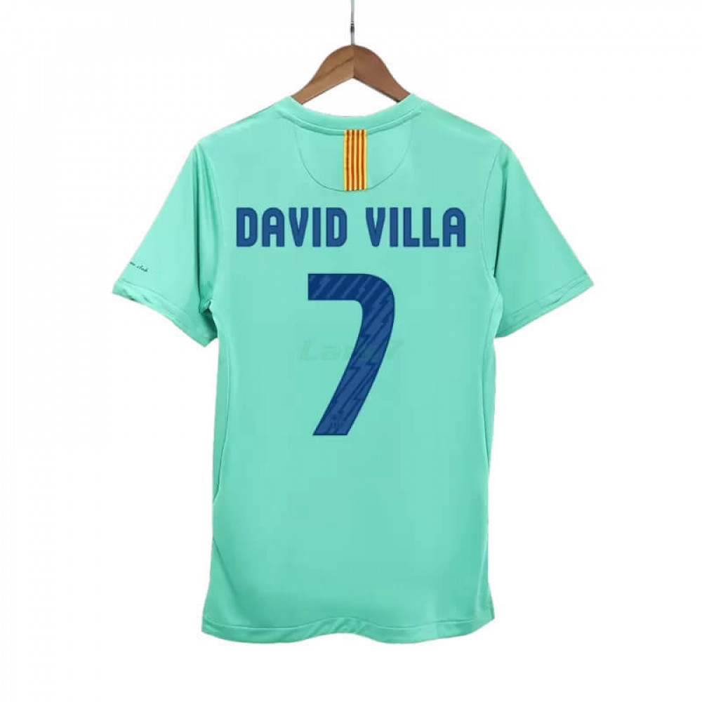 Camiseta DAVID VILLA 7 Barcelona 2ª Equipación Retro 2010/11